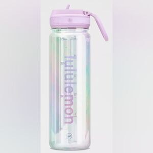 lululemon athletica Iridescent 24oz Water Bottle with Lavender Lid